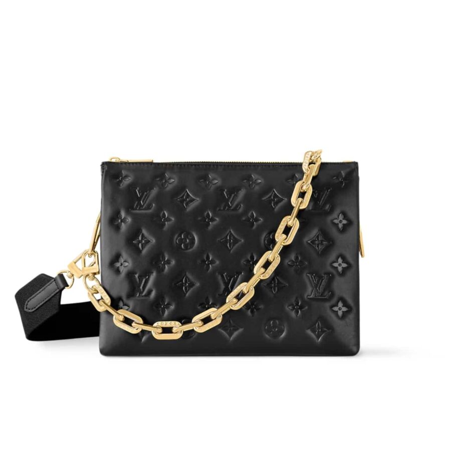 LOUIS VUITTON COUSSIN PM BLACK 26CM M57790