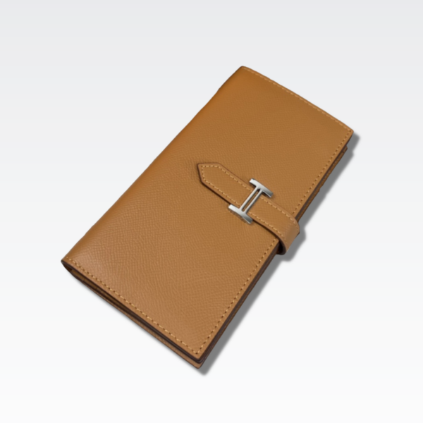 HERMES BEARN WALLET EPSOM BROWN