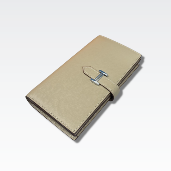 HERMES BEARN WALLET EPSOM BEIGE