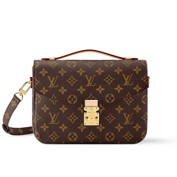 LOUIS VUITTON POCHETTE MÉTIS MONOGRAM CANVAS BROWN 25CM M44875