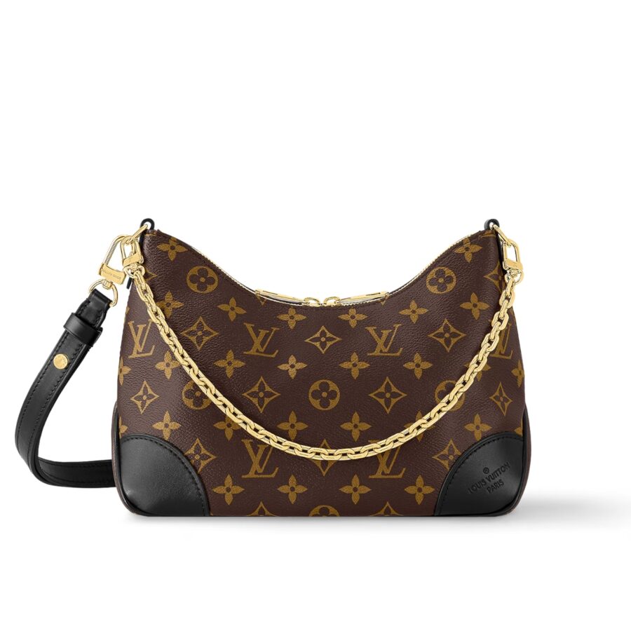 LOUIS VUITTON BOULOGNE PM MONOGRAM BLACK 29CM M45831