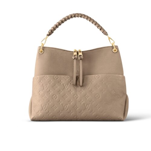 Louis Vuitton Maida Hobo Bag Tourterelle Gray 32cm M45523
