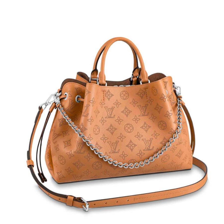 LOUIS VUITTON BELLA TOTE MAHINA ARIZONA BROWN 32CM M59655