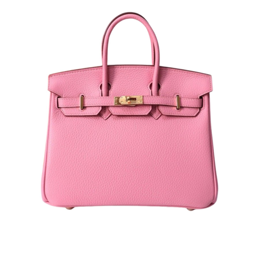 Hermes Birkin 30 Togo Leather Gold Hardware Light Pink 30Cm