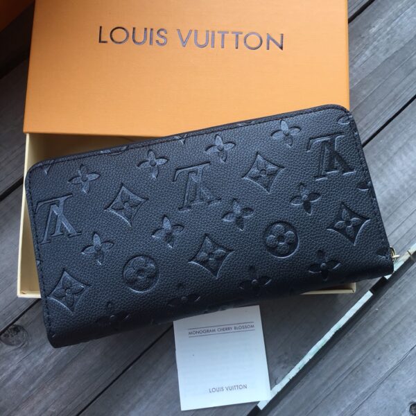 LOUIS VUITTON ZIPPY WALLET MONOGRAM BLACK M61864 - Image 3