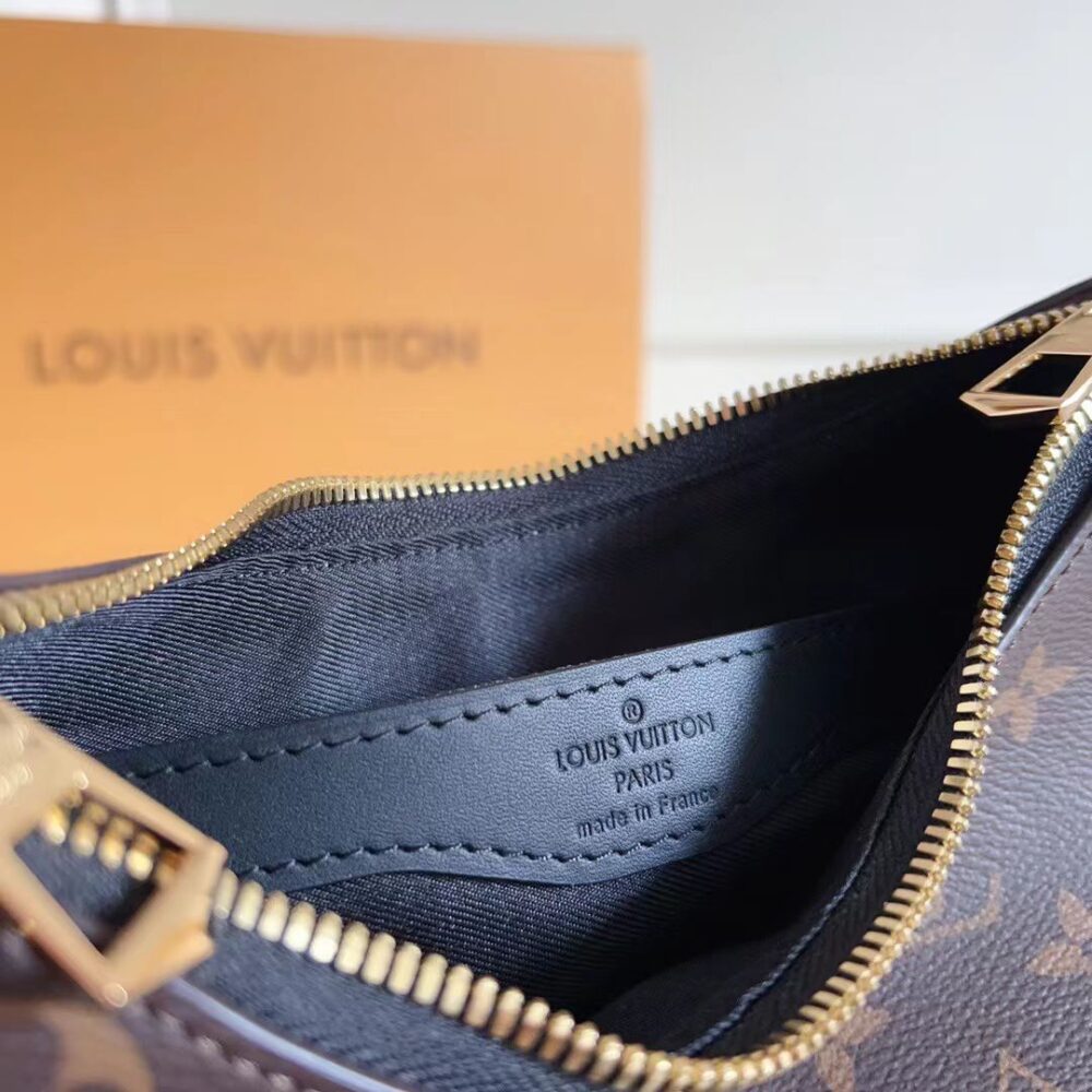 LOUIS VUITTON BOULOGNE PM MONOGRAM BLACK 29CM M45831 - Image 6