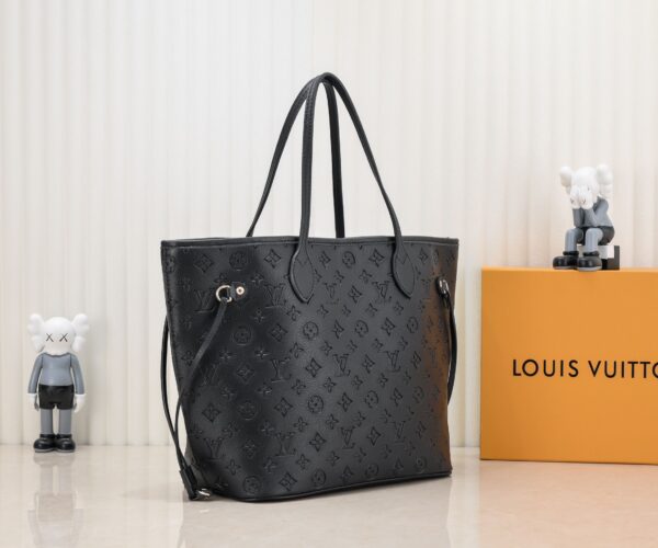 LOUIS VUITTON NEVERFULL MM BLACK 32CM M45685 - Image 5
