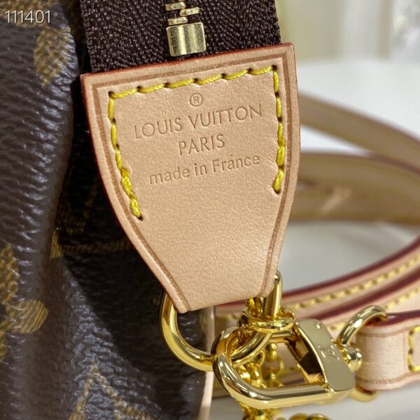 LOUIS VUITTON POCHETTE EVA MONOGRAM CANVAS BROWN 25CM - Image 3