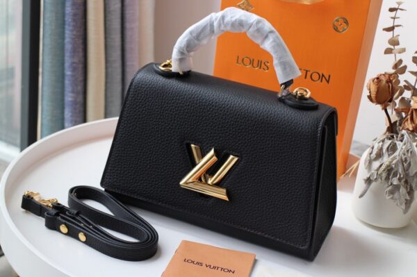 LOUIS VUITTON TWIST ONE HANDLE PM 25CM BLACK M57093 - Image 7