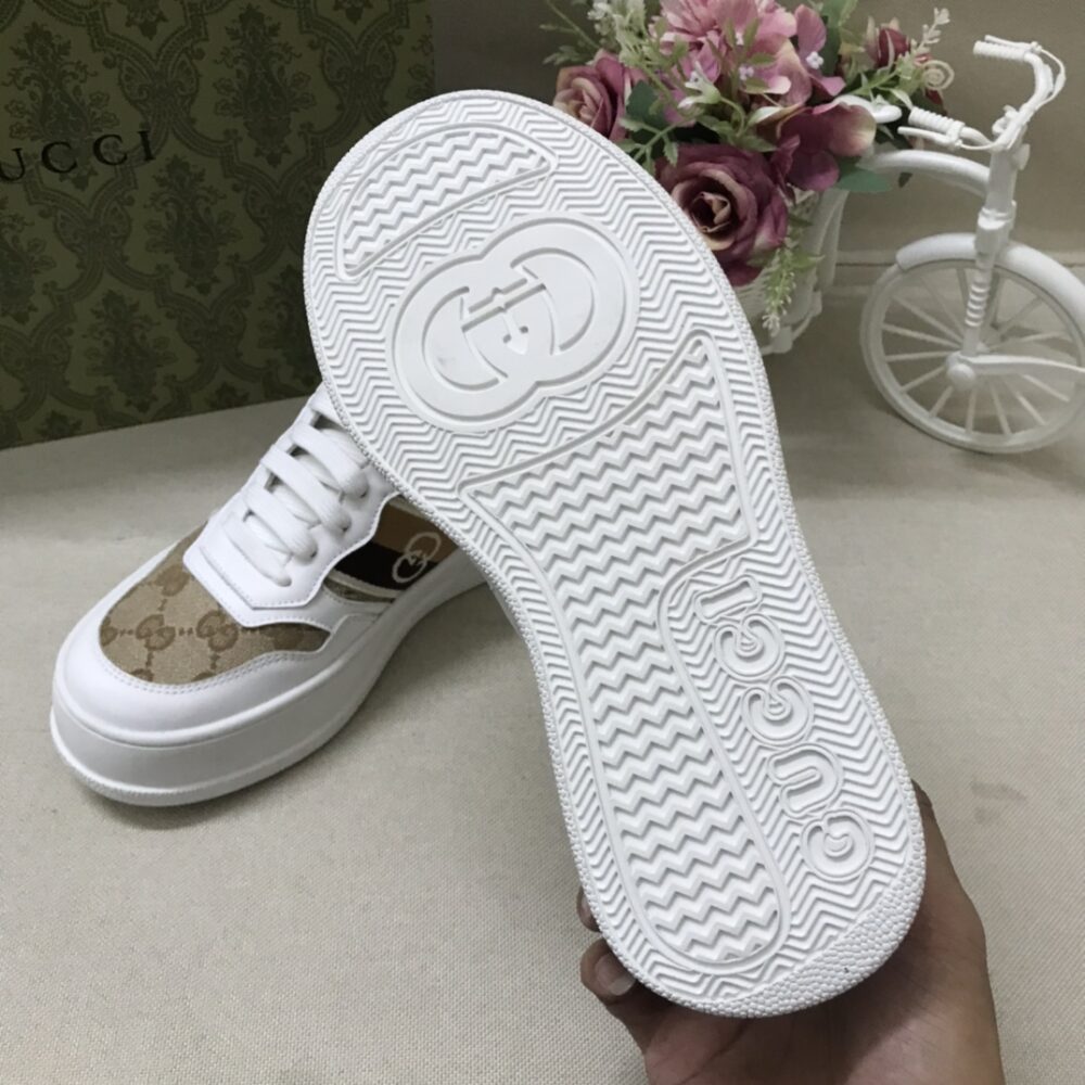 GUCCI WOMEN'S GG SNEAKER WHITE - Image 7