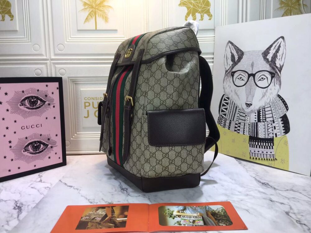 GUCCI OPHIDIA GG MEDIUM LARGE BACKPACK 40CM 598140 HUHAT 8564 - Image 3