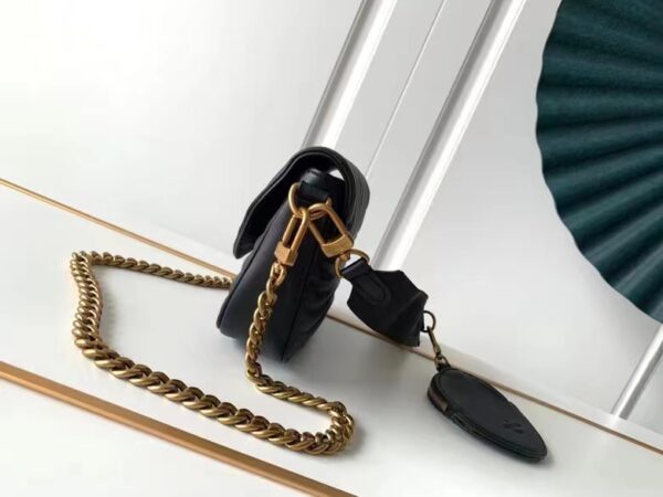 LOUIS VUITTON NEW WAVE MULTI POCHETTE 19CM BLACK M56461 - Image 3