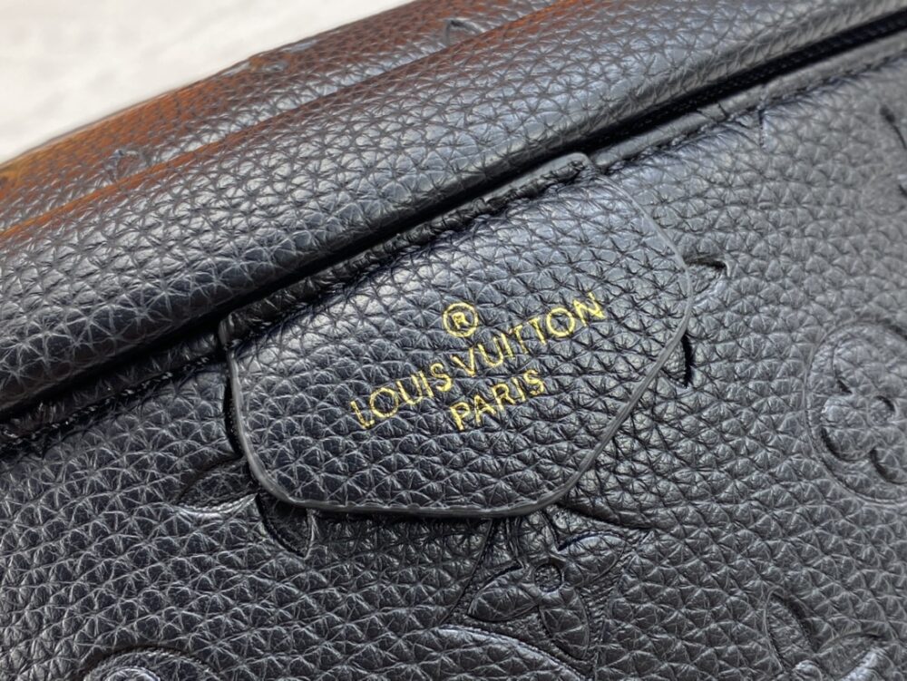 LOUIS VUITTON MONOGRAM EMPREINTE BUMBAG BLACK 37CM M44812 - Image 6