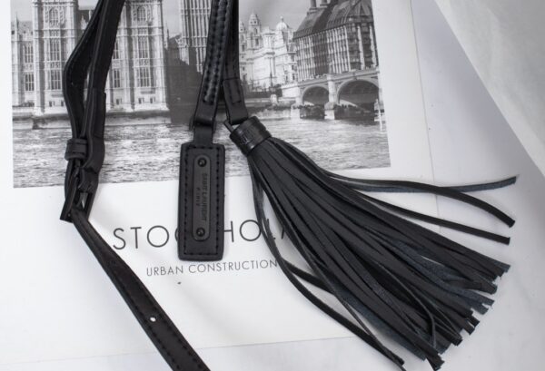 SAINT LAURENT LOU CAMERA BAG IN QUILTED BLACK NOIR LEATHER 23CM 612544DV7081000 - Image 4