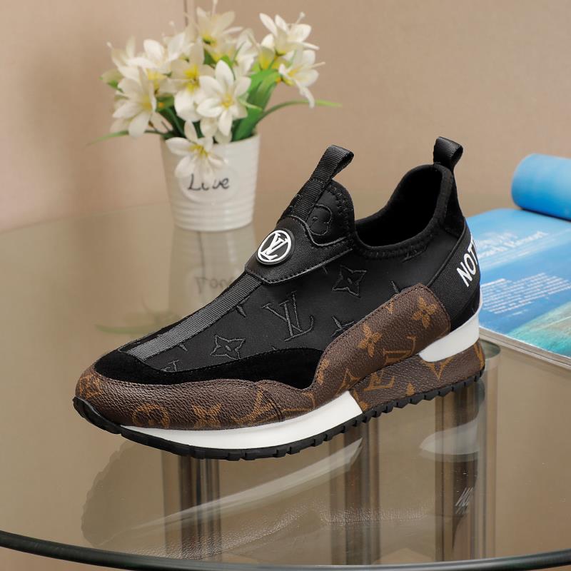 LOUIS VUITTON RUN AWAY SNEAKER MONOGRAM BLACK - Image 2