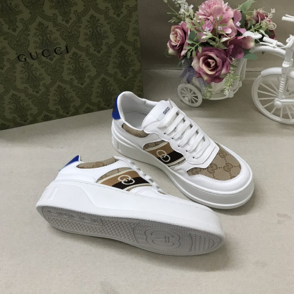 GUCCI WOMEN'S GG SNEAKER WHITE - Image 9