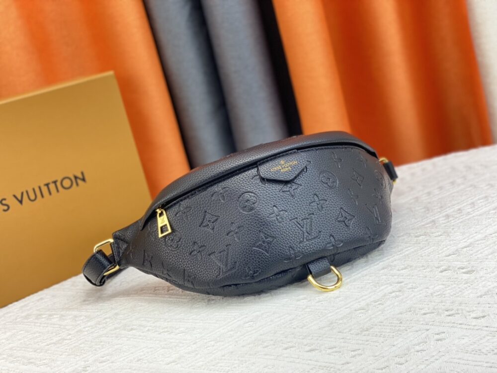 LOUIS VUITTON MONOGRAM EMPREINTE BUMBAG BLACK 37CM M44812 - Image 2