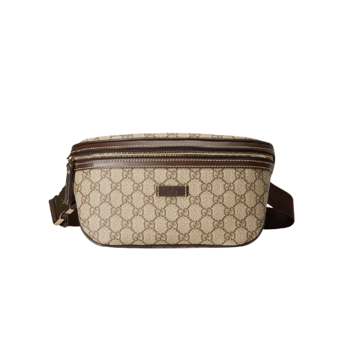 GUCCI GG SUPREME CANVAS BELT BAG 18CM 233269 FCIGX 8588
