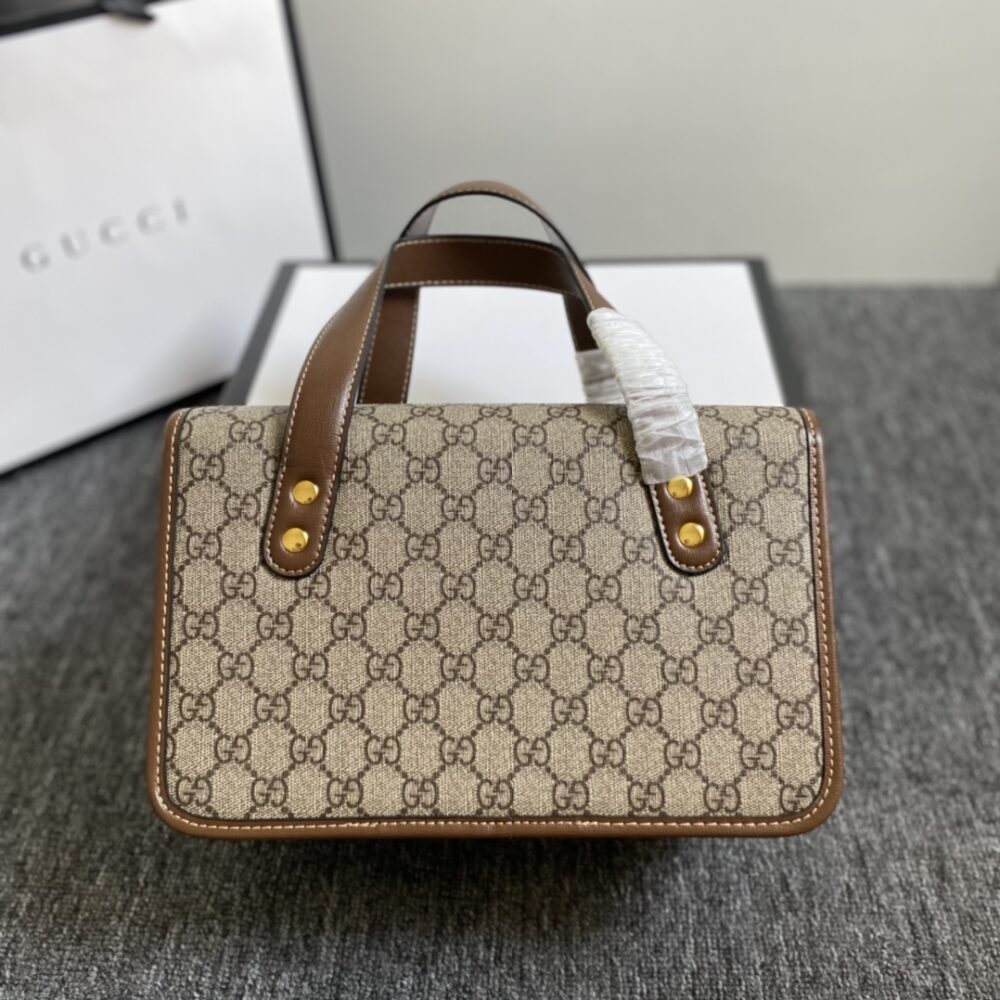 GUCCI HORSEBIT 1955 MINI TOP HANDLE BAG 27.5CM 645453 92TCG 8563 - Image 2
