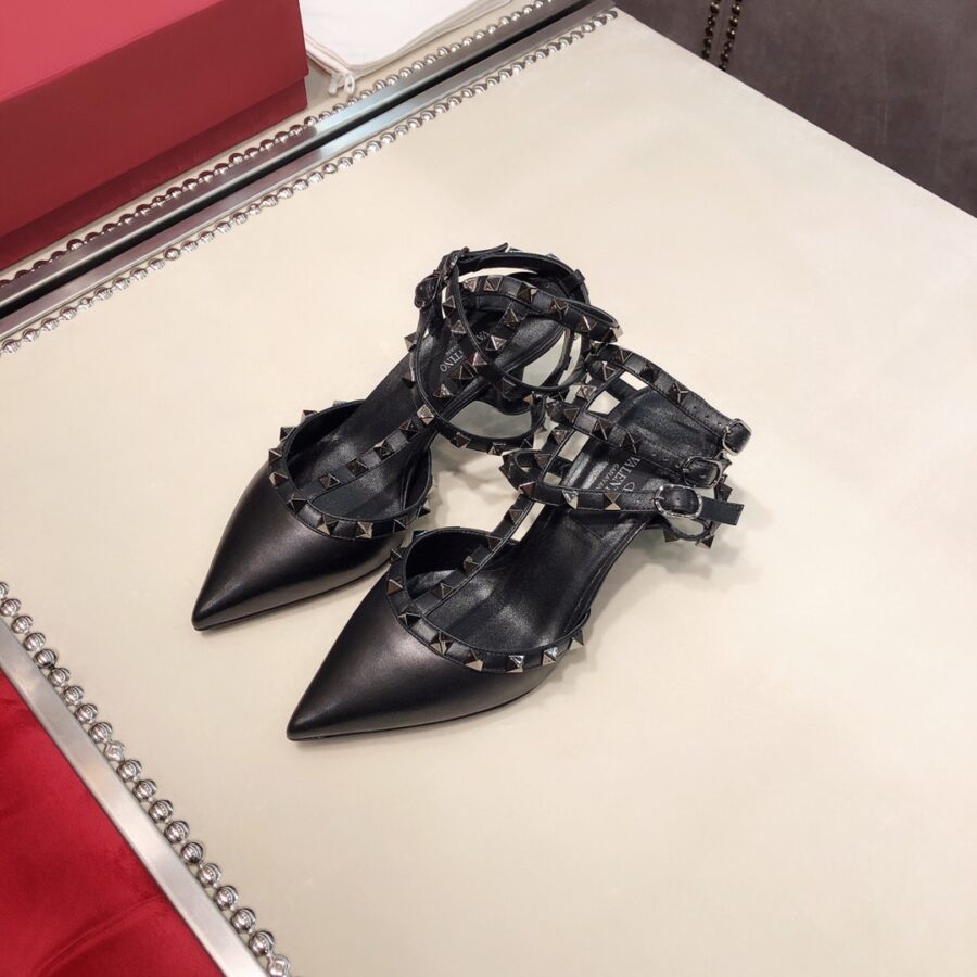 Alternative view of Valentino Rockstud Caged Pump 65Mm Black ZW2S0375VB8 0NO