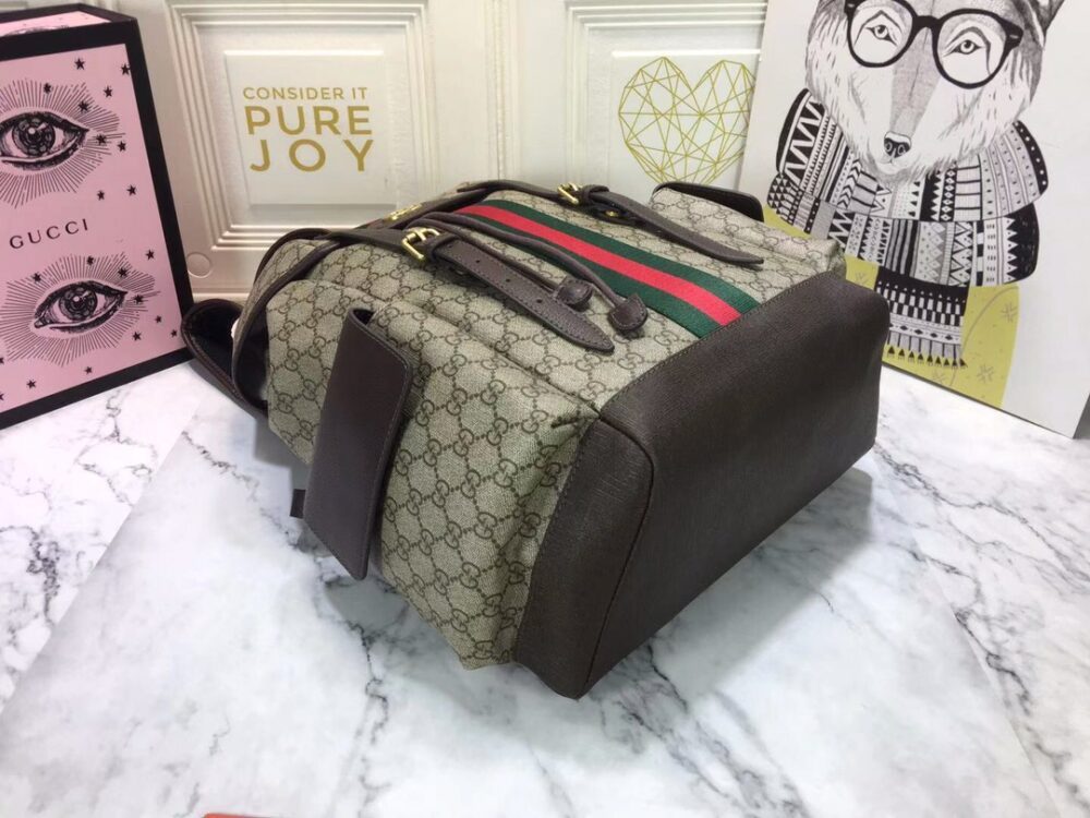 GUCCI OPHIDIA GG MEDIUM LARGE BACKPACK 40CM 598140 HUHAT 8564 - Image 7