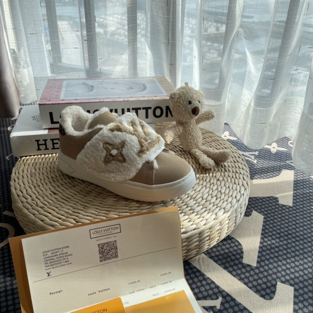 LOUIS VUITTON TIME OUT SNEAKER IN NATURAL 1AADU0 - Image 3