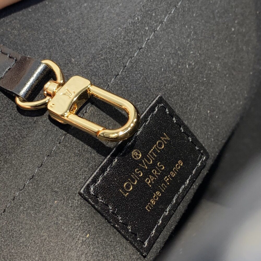 LOUIS VUITTON PETIT BUCKET BLACK 24CM M59961 - Image 9