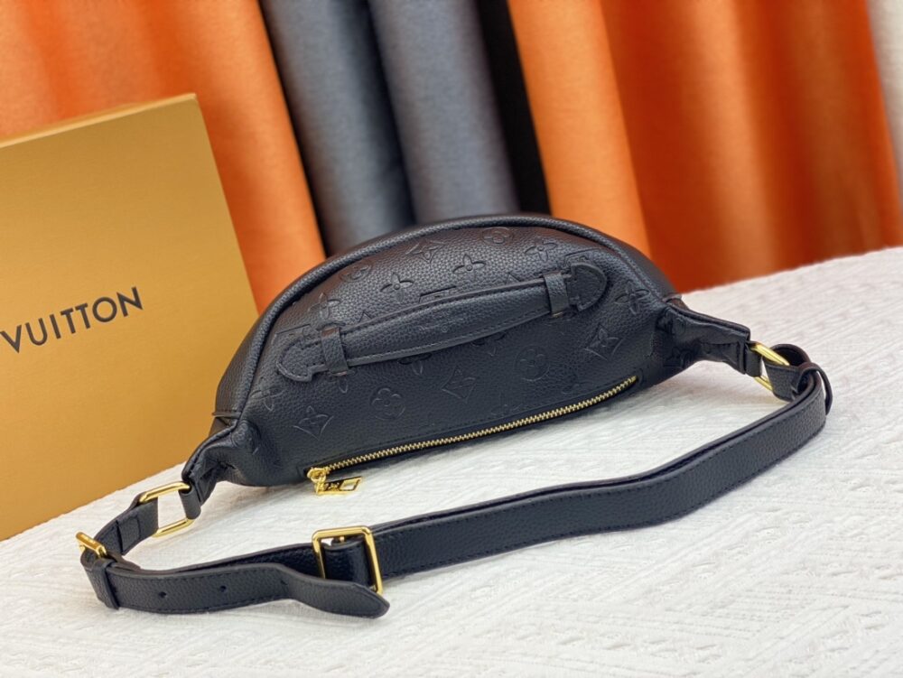 LOUIS VUITTON MONOGRAM EMPREINTE BUMBAG BLACK 37CM M44812 - Image 4