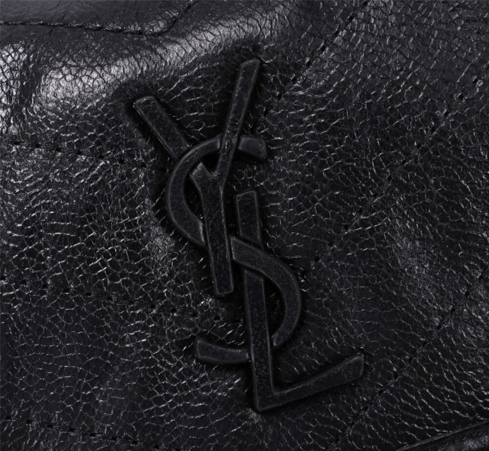 SAINT LAURENT NIKI BABY IN VINTAGE LEATHER BLACK 21CM 6331600EN041000 - Image 10