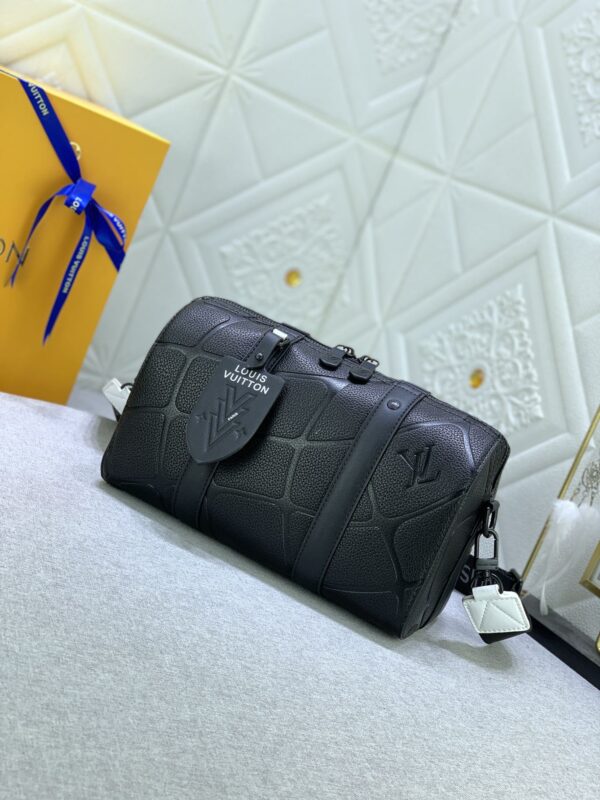 LOUIS VUITTON CITY KEEPALL BLACK 27CM M21543 - Image 8