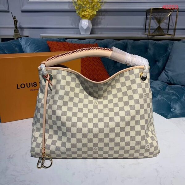 LOUIS VUITTON DAMIER AZUR ARTSY MM 41CM N40253 - Image 7