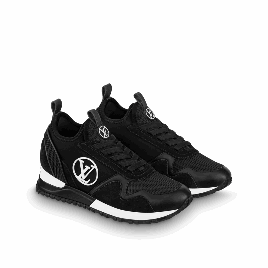 LOUIS VUITTON RUN AWAY SNEAKER BLACK 1A9ER7