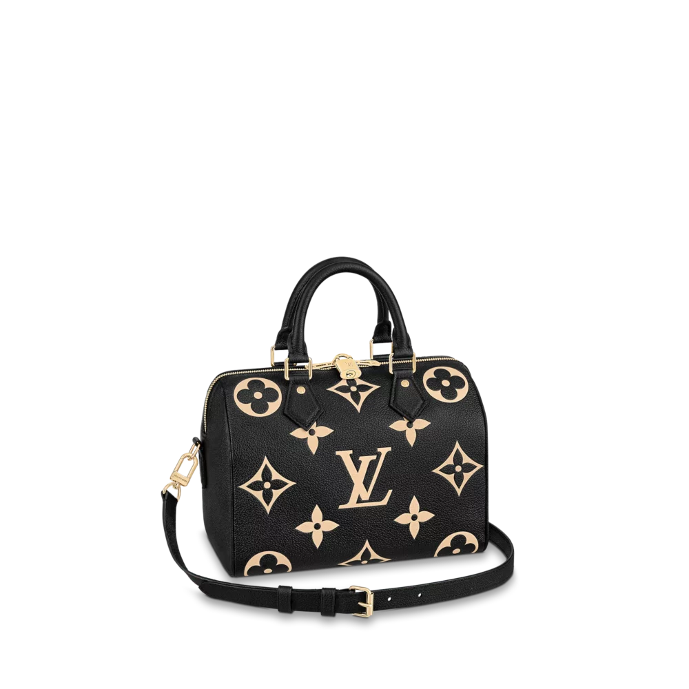 LOUIS VUITTON SPEEDY BANDOULIÈRE 25 BAG BLACK M58947