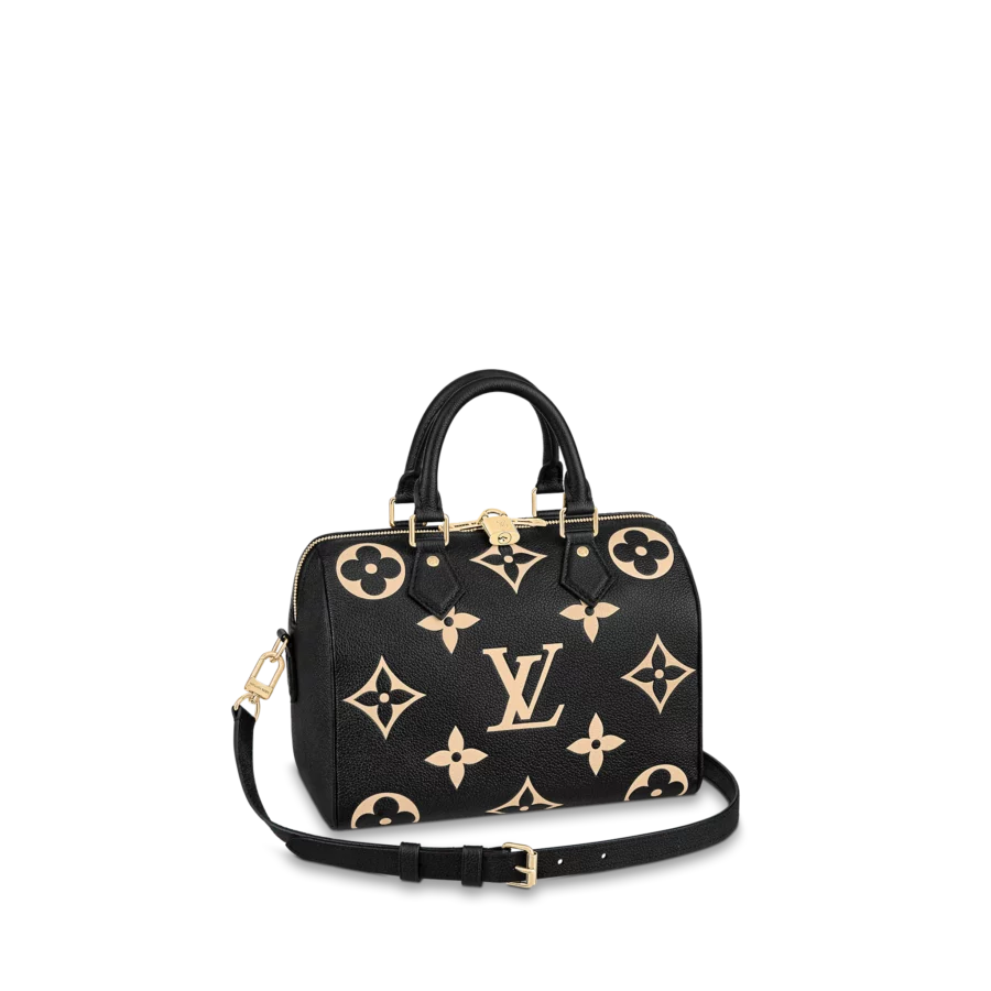 LOUIS VUITTON SPEEDY BANDOULIÈRE 25 BAG BLACK M58947