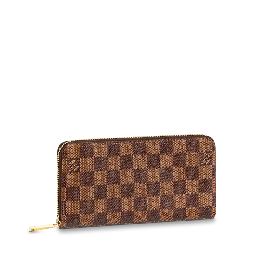 LOUIS VUITTON ZIPPY WALLET DAMIER EBENE N60046
