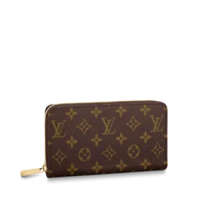 Louis Vuitton Monogram Zippy Long Wallet Brown M42616