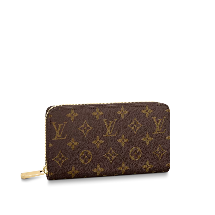 LOUIS VUITTON MONOGRAM ZIPPY LONG WALLET BROWN M42616