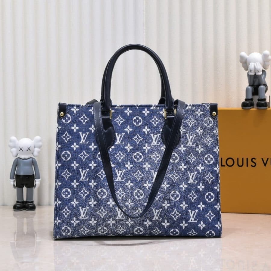 Alternative view of Louis Vuitton Onthego MM Denim Bag 35Cm M59608