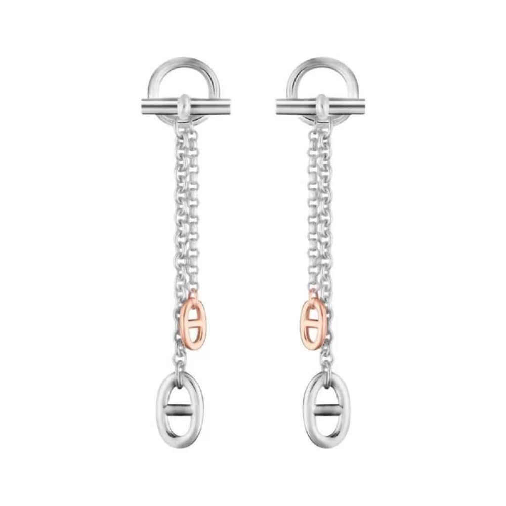 HERMES NEW FARANDOLE EARRINGS