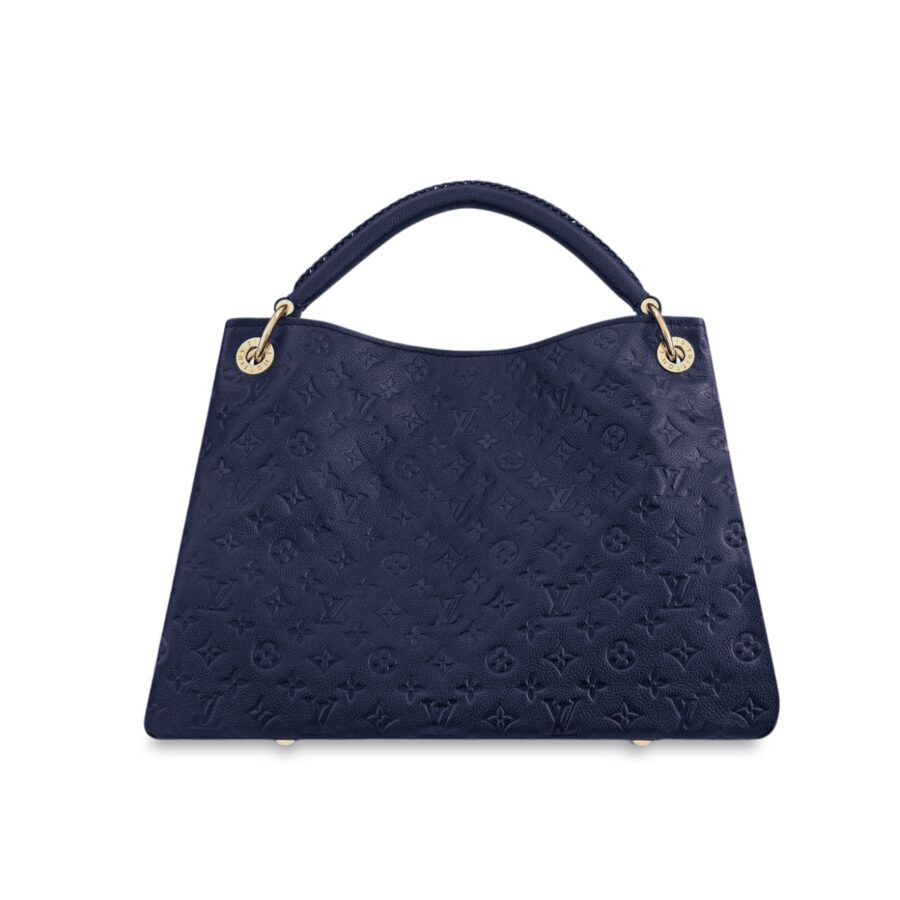 LOUIS VUITTON ARTSY MM MONOGRAM NAVY BLUE 47CM