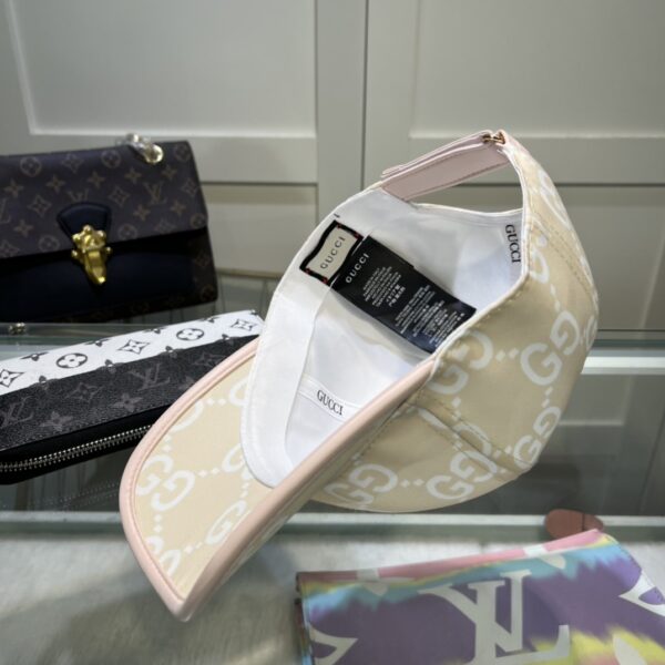 GUCCI GG MONOGRAM BASEBALL CAP BEIGE - Image 2