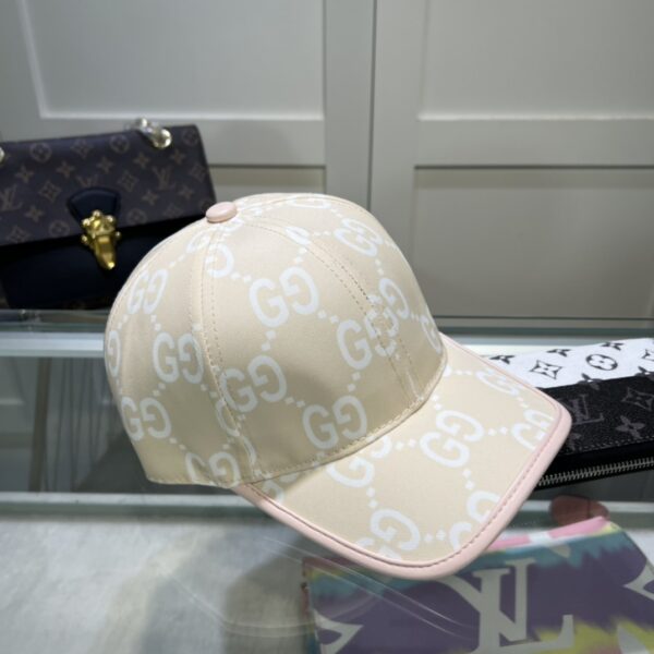 GUCCI GG MONOGRAM BASEBALL CAP BEIGE - Image 3