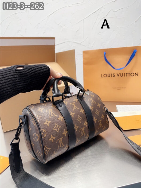 LOUIS VUITTON KEEPALL BANDOULIÈRE 25 BROWN M46271 - Image 6