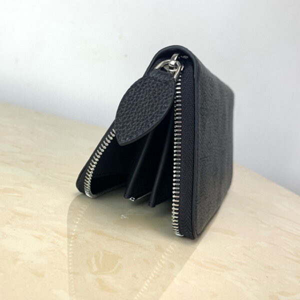 LOUIS VUITTON LONG ZIPPY WALLET BLACK 19CM M61867 - Image 2