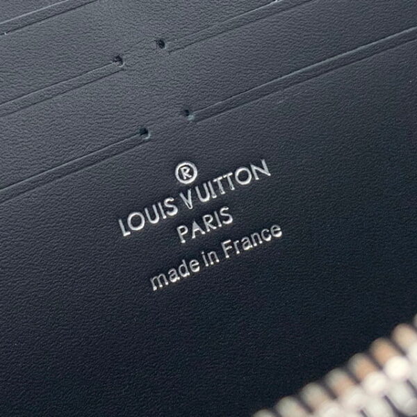 LOUIS VUITTON LONG ZIPPY WALLET BLACK 19CM M61867 - Image 3