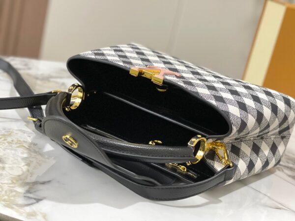 LOUIS VUITTON CAPUCINES BLACK 32CM M20716 - Image 3