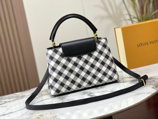 LOUIS VUITTON CAPUCINES BLACK 32CM M20716 - Image 8