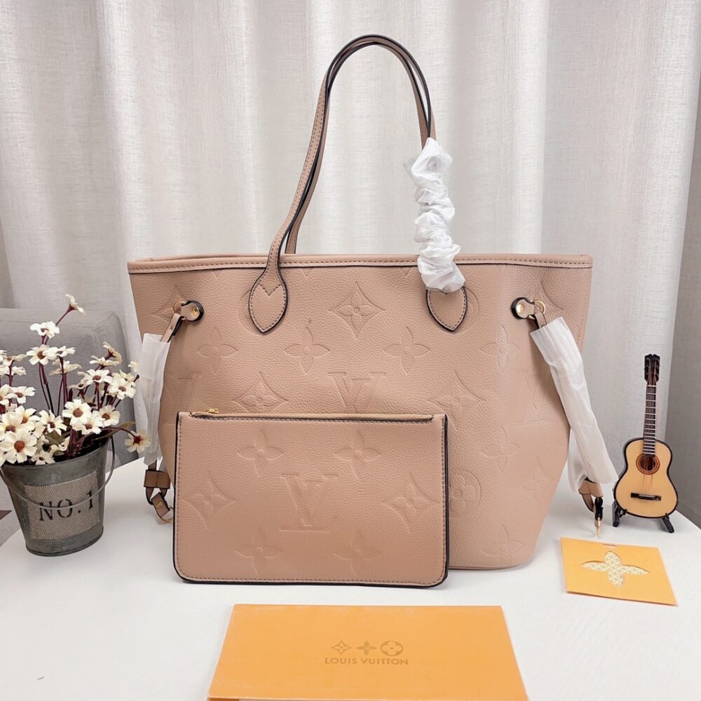 LOUIS VUITTON NEVERFULL FULL BEIGE MM 32CM M46676 - Image 2