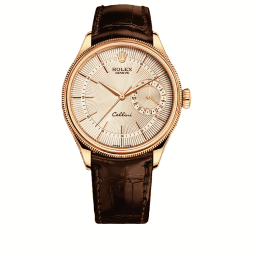 Rolex Cellini Date White Dial And Everose Gold 39mm 50515 0011