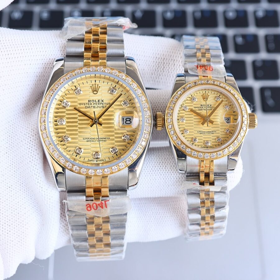 Alternative view of Rolex Datejust 36 Oyster Perpetual Oystersteel Yellow Gold And Diamond Dial 36mm 126283